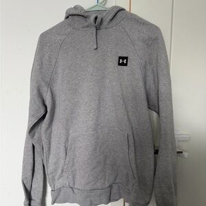 Under Armour Men's Light Gray Pullover Hoodie